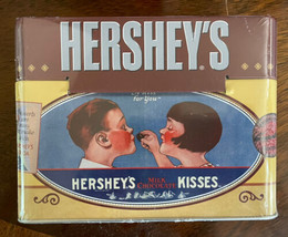 Hershey's Recipe Tin with 99 Cards Collection + 5 Dividers, Keepsake Storage Box - £10.15 GBP