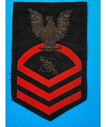 U.S.N. MISSILE TECHNICIAN, CHIEF, RATE, LEFT FACING, BULLION - $47.86 CAD