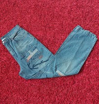 Vintage 90s Karl Kani Denim Jeans Hiphop Style Streetwear - £113.95 GBP