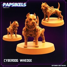 3D Printed Papsikels Cyberpunk Sci-Fi Cyberdog Whedge - 28mm 32mm - $5.47+