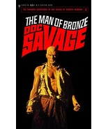 Paperback Cover Poster - DOC SAVAGE - THE MAN OF BRONZE  (1964) Poster 1... - $34.10 CAD