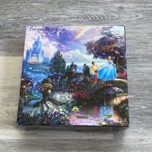 Thomas Kinkade Disney Ceaco 750 Piece Jigsaw Puzzle Cinderella Counted/COMPLETE - $5.89