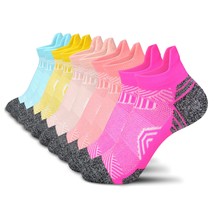Athletic Ankle Womens Socks Running Compression Socks For Women Cozy 5 P... - £36.35 GBP