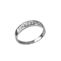 4.5MM White Gold Womens Wedding Band - £151.13 GBP