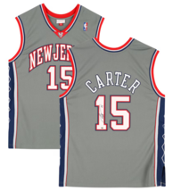 Vince Carter Autographed Raptors Authentic M&amp;N 2004-05 Gray Jersey Fanatics - £477.01 GBP