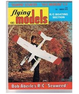 Flying Models Magazine Designs &amp; Data Mar 1975 Scorpio Seaweed Bad Medicine - £23.25 GBP