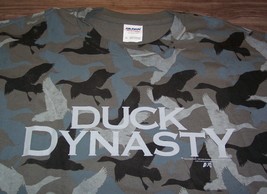 Duck Dynasty A&amp;E Duck Gray Camo Camouflage T-Shirt Mens Xl New - £15.82 GBP