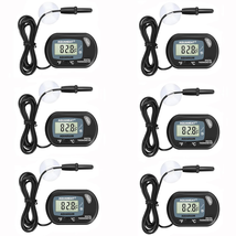 6 Pack Aquarium Thermometer, Reptile Thermometer, Fish Tank Thermomete - $40.58