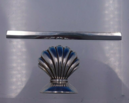 Olle Johanson Sterling Silver Bread Holder Thin Shell Form 1 1/2&quot; x 3 1/... - $2,913.35 MXN