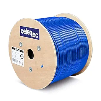 Cat6A Ethernet Cable, 500Ft, 23Awg Solid Bare Copper, Utp Unshielded Twi... - $277.99
