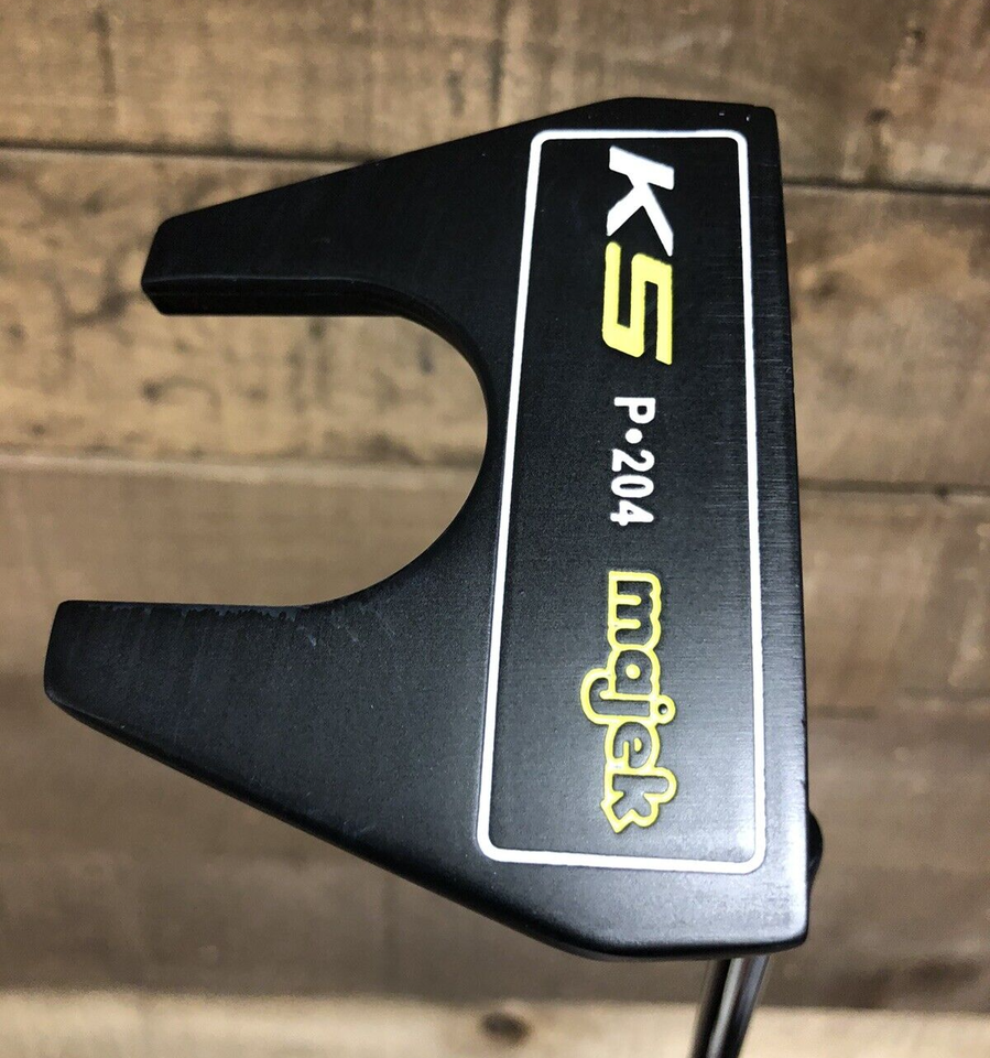 DEMO RH Majek K5 P-204 Golf Putter Mallet Style 35 Inches Steel 58-NYZK - $68.55