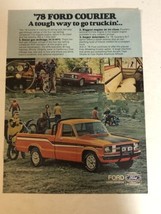 1978 Ford Courier Car  Vintage Print Ad pa8 - $8.90