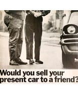 1965 Volvo Sweden Classic Car Advertisement Automobilia Vintage DWII24 - $41.01 CAD