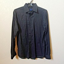 Georg Roth | Los Angeles | Men&#39;s Black Long sleeve Button down Casual Shirt - $75.00