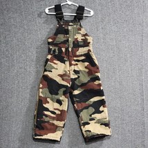 Walls Blizzard Pruf Insulated Bib Overalls YOUTH Size X-Small 4/5 Camo C... - £17.96 GBP