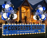 2024 Graduation Banner Party Decorations with LED Light, Graduation Cong... - $27.91