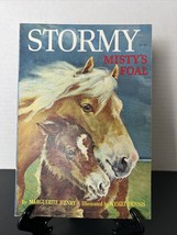 Vintage Stormy Misty&#39;s Foal Marguerite Henry Horses 1976 Paperback VG - £6.44 GBP