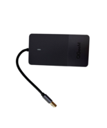 QGeeM Docking Station Triple Display USB 3.0 Hub VGA SD TF Card Reader E... - $32.05 CAD