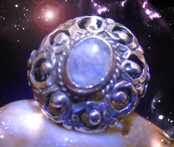 HAUNTE ANTIQUE RING MASTER WITCH'S MANY MOON CEREMONIES  SECRET OOAK MAGICK  image 2