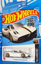 Hot Wheels 2023 Factory Set HW Roadsters #13 &#39;17 Pagani Huayra Roadster White - £3.14 GBP