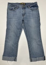 OND Old Navy Denim Jeans Low Waist Bootcut Cuffed Women Size 8 (Measure ... - £9.94 GBP