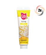 2x Tubes Cake Mate Decorating Icing | Yellow | 4.25oz | Tastes Delicious - €13,64 EUR