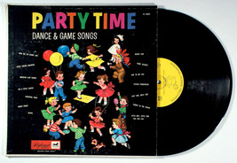 Party Time: Dance and Game Songs (1959) Vinyl LP • Diplomat, Rocking Horse - $9.61