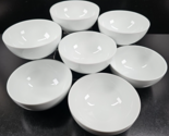 (7) IKEA Skyn All Purpose Bowls Set White Small Glossy Serving Dishes 21... - $79.07