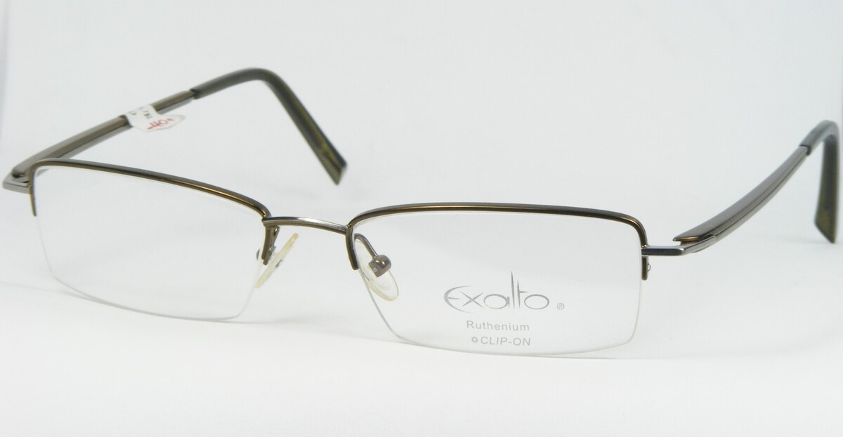 Exalto In 4001 J03 Gafas De Sol Bronce-Oliva / Plata-Gris 52-17-140 Francia - $95.99
