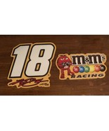 Kyle Busch #18 M&amp;M&#39;s Racing Yellow magnets Set of 2 MINT - £15.56 GBP