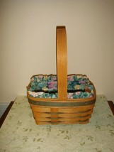 Longaberger 1993 Small Stained Easter Basket - £15.97 GBP