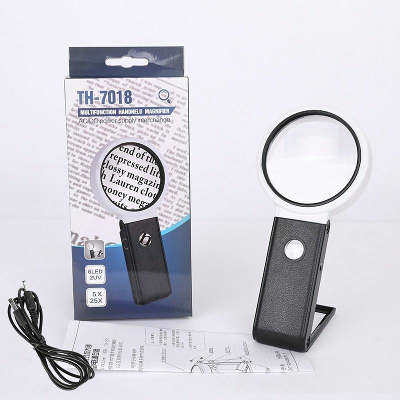Folding Table Reading Handheld Magnifying Glass - £32.54 GBP