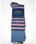 Mens Polo Ralph Lauren 2 pair socks 8957PK Blue Sock Size 10-13 Shoe Siz... - £14.37 GBP