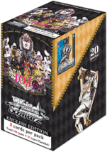 Six (6) Weiss Schwarz Jojo&#39;s Bizarre Adventure Golden Wind Booster Packs - £25.75 GBP