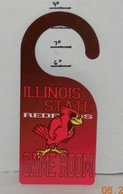 Illinois State Redbirds Door Knob Sign Hanger - £11.64 GBP