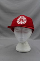 Vintage Patched Corduroy Hat - North Short Firefighters - Adult Snapback - £31.17 GBP