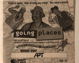 Going Places Tv Print Ad Vintage APT James Avery TPA2 - $5.93