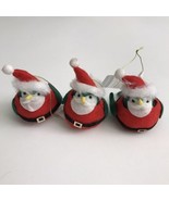 x3 Target Wondershop Featherly Friend Bird Ornaments 2023 Santa Claus Ou... - £9.48 GBP