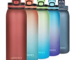 30Oz Sports Water Bottle With Leak Proof Flip Top Lid Bpa Free Tritan Re... - $22.79