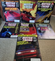 1990 Motor Trend Magazine Vintage Lot Of 7 See Pictures - $16.14