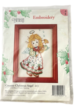 Candamar Designs Embroider Country Angel Kit 4012 Christmas Holiday Craf... - £16.03 GBP