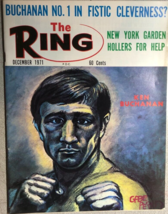THE RING  vintage boxing magazine December 1971 - £11.67 GBP
