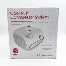 Wave Cool Mist Compressor Low Noise Aerosol Delivery System - £31.45 GBP