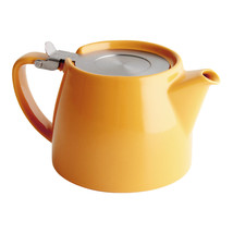 FORLIFE - Stump Yellow Teapot with infuser - Ceramic teapot 13.52oz / 400ml - £32.03 GBP
