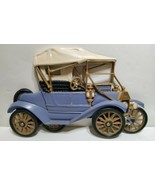 Vintage 1977 Ford Model T Blue Burwood Wall Hanging Plaque 3-D 18x11.5 - £21.94 GBP