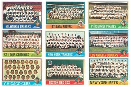 1976 Topps Baseball Teams U-Pick 46-631 EX. - £1.47 GBP+