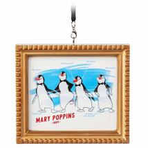 ORNAMENT Disney Ink and Paint Mary Poppins Penguin Waiters Framed Canvas - £38.91 GBP