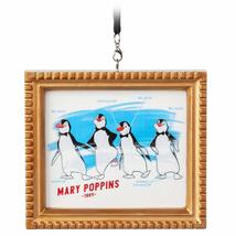 ORNAMENT Disney Ink and Paint Mary Poppins Penguin Waiters Framed Canvas - $49.45