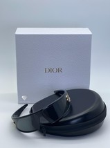 Authentic DIOR VERYDIOR M1U Black Gold Mask Wrap Sunglasses with CD Logo - $6,743.39 MXN