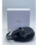 Authentic DIOR VERYDIOR M1U Black Gold Mask Wrap Sunglasses with CD Logo - $514.83 CAD